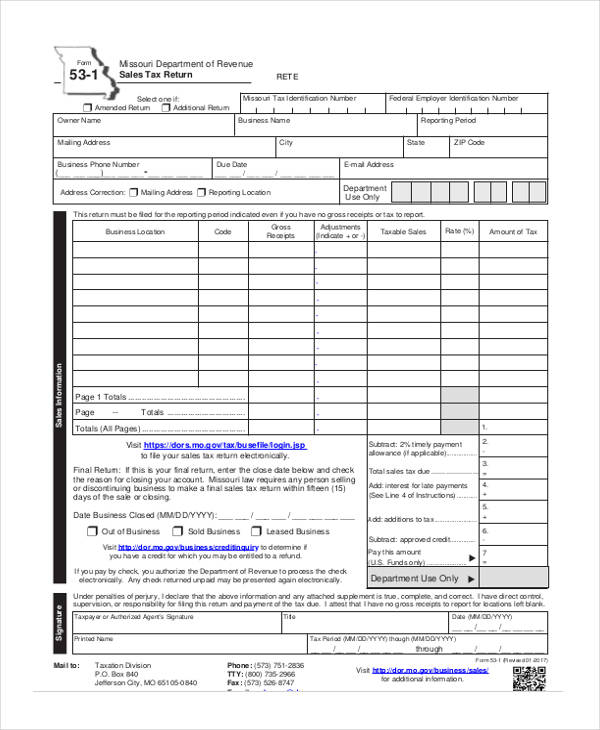 FREE 15 Sales Report Forms In PDF MS Word