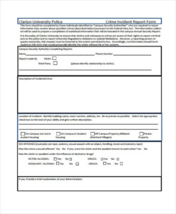 FREE 42 Incident Report Forms In PDF MS Word Excel