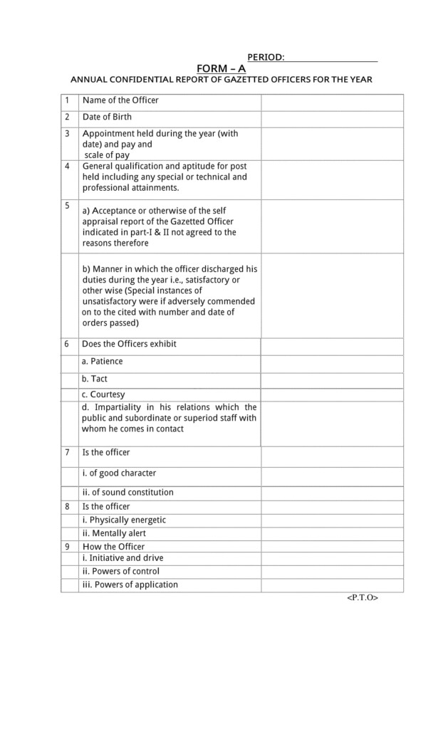 FREE 7 Confidential Report Forms In PDF MS Word