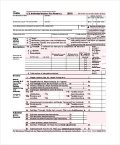 FREE 7 Sample Tax Forms In PDF