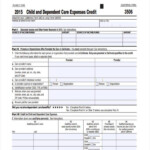 FREE 8 Sample Child Care Expense Forms In PDF MS Word