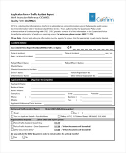 FREE 9 Sample DMV Accident Report Forms In PDF MS Word Pages