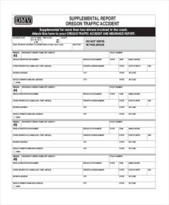 FREE 9 Sample DMV Accident Report Forms In PDF MS Word Pages