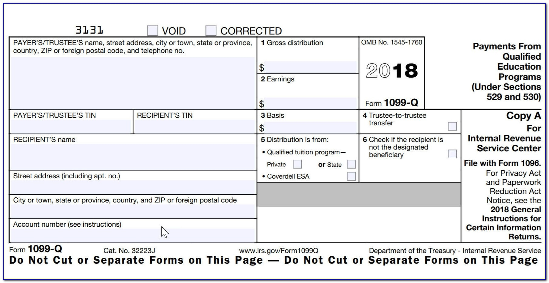 Free Printable 1099 Misc Forms Free Printable