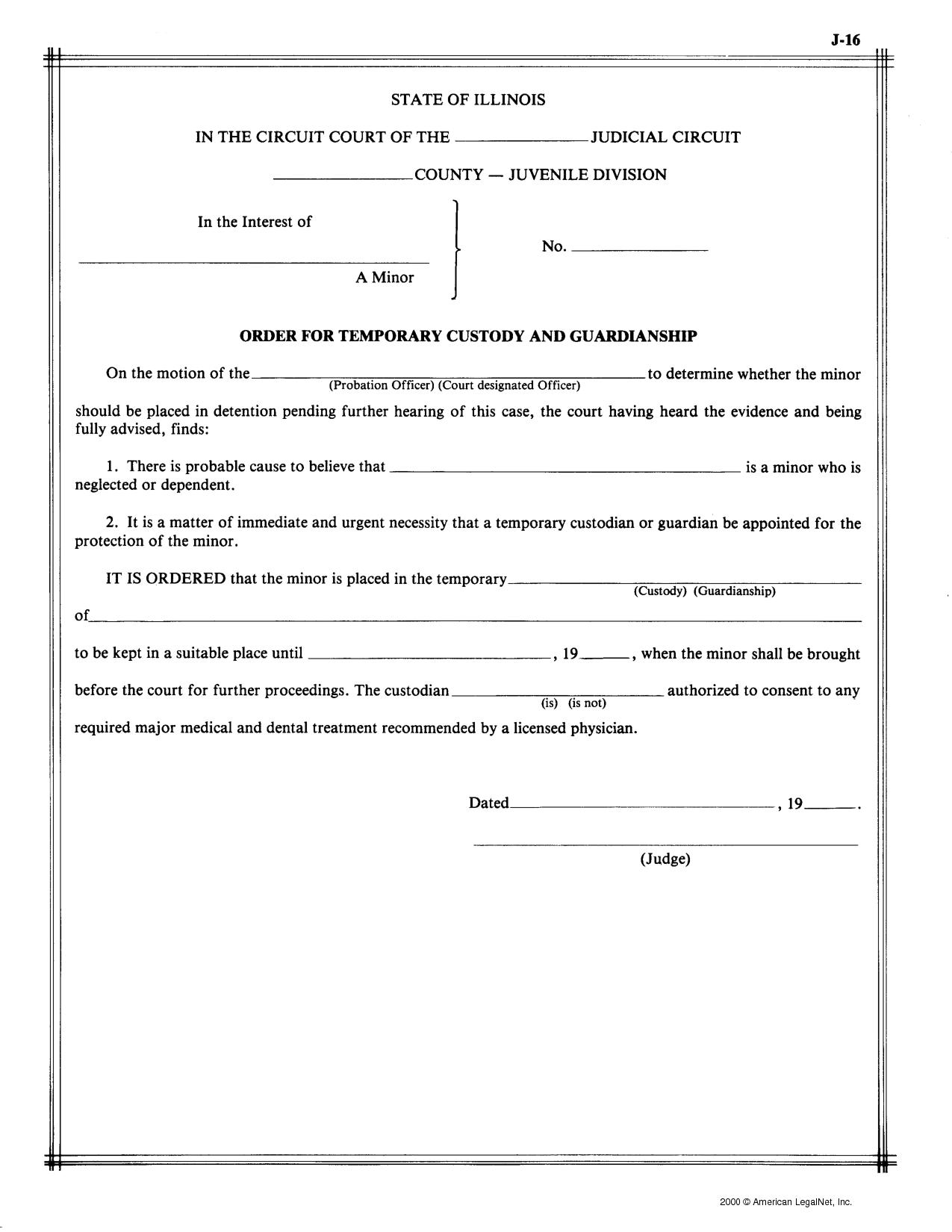 Free Printable Guardianship Forms Oklahoma Printable World Holiday