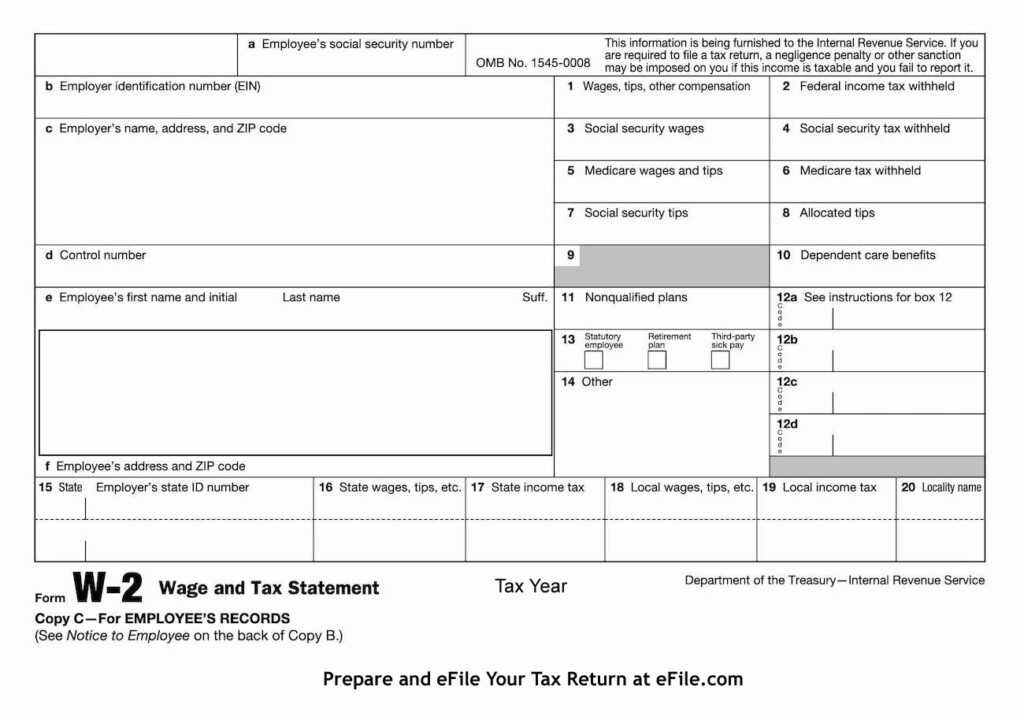 Free Printable W2 Form 2021 Printable Form Templates And Letter