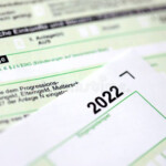 German Annual Income Tax Return Declaration And Calculator Lies On