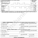 GSA Form SF 91 Download Fillable PDF Motor Vehicle Accident Report