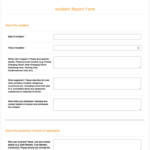 Gym Incident Report Form Online Gym Forms PDFs