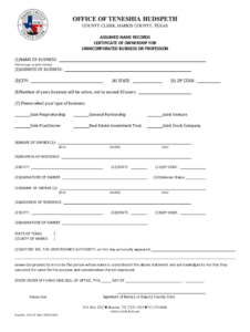 Harris County Dba Form Pdf Fill Out Sign Online DocHub