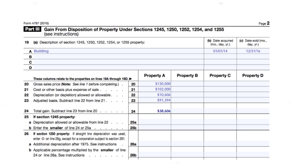 How To Report The Sale Of A U S Rental Property Madan CA