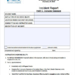 How To Write An Incident Report In Nursing Home