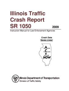 IL Traffic Crash Report SR 1050 2009 Fill And Sign Printable Template