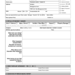 Incident Hazard Report Form Template 1 PROFESSIONAL TEMPLATES