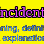 Incident Meaning What Is Incident What Does Incident Mean YouTube