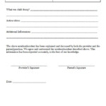 Incident Report Form Child Care Click On The Form To View And