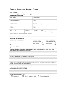 Incident Report Form Download Printable Pdf Templateroller Porn Sex