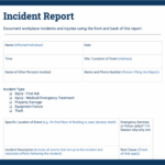 Incident Report Samples To Help You Describe Accidents Safesite
