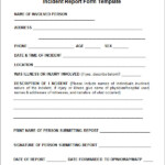 Incident Report Template 15 Free Download Documents In Word Pdf