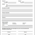 Incident Report Template Excel