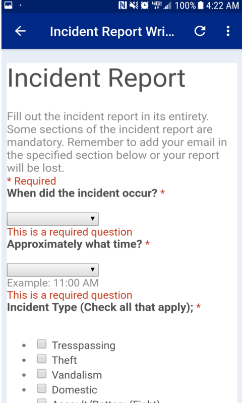 Incident Report Writer Pro Amazon de Appstore For Android