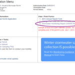 Industrial Stormwater Annual Report Available Updated Sampling Forms