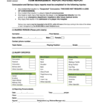 Injury Report Form Fill Online Printable Fillable Blank PdfFiller