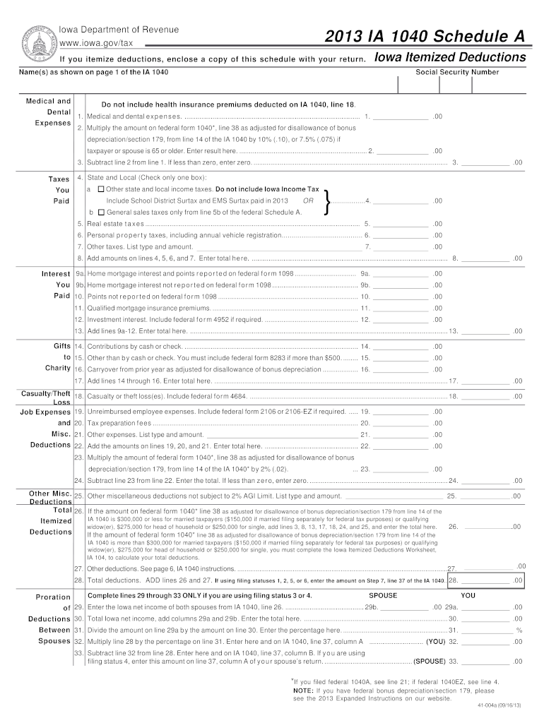 Iowa 1040 Fill Out And Sign Printable PDF Template SignNow