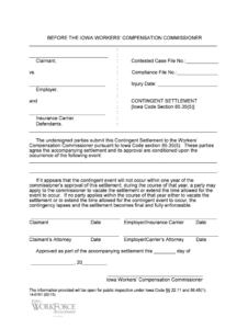 Iowa Workers CompensationFIRST REPORT Of INJURY Form Fill Out And