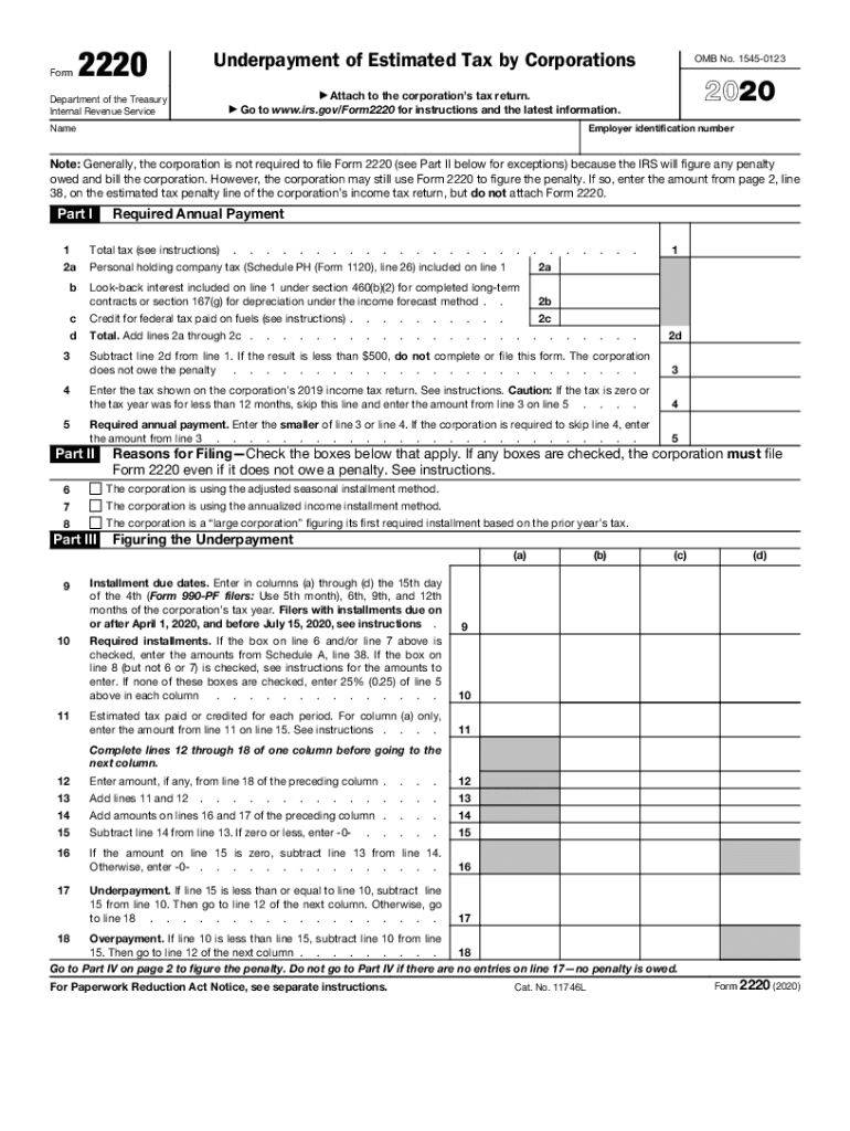 IRS 2220 2020 Fill Out Tax Template Online US Legal Forms