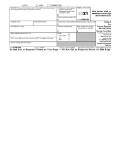 IRS Form 5498 SA Download Fillable PDF Or Fill Online Hsa Archer Msa