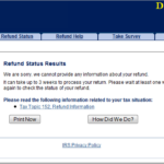 IRS Says Your Tax Return Has Been Received IRS Tax Return Received