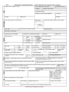 Kentucky First Report Injury Doc Template PdfFiller