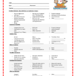 Kids Behavior Incident Report Templates At Allbusinesstemplates