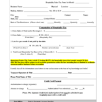 Local Hospitality Tax Reporting Form City Of Greenville South