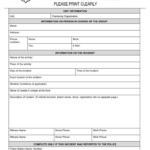 Medical Incident Report Form Template Regarding Office Incident Report