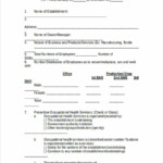 Medication Incident Report Form Template