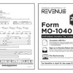 Missouri Tax Forms 2022 Printable State MO 1040 Form And MO 1040