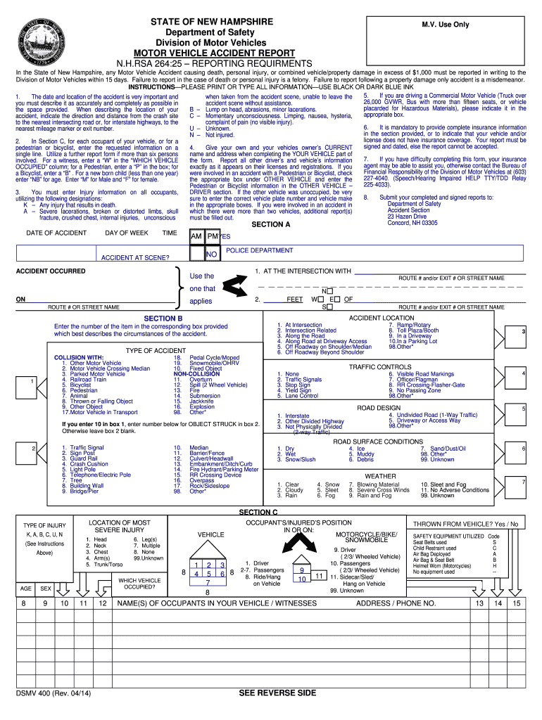 New Hampshire Fill Online Printable Fillable Blank PdfFiller