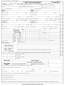 Nj Self Reporting Accident Form Fill Out Sign Online DocHub