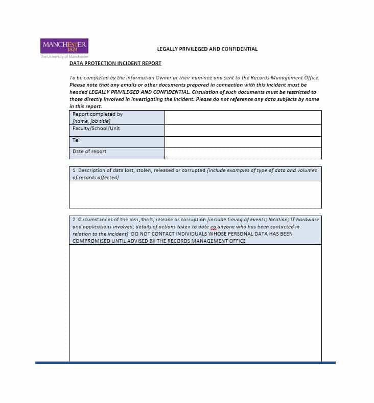 Office Incident Report Template 9 TEMPLATES EXAMPLE TEMPLATES 