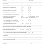 Ohio Post Accident Testing Decision Report Form Download Printable PDF