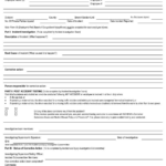 Ohs Incident Report Template Free ReportForm