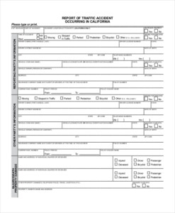 Oregon Dmv Accident Report Form Fillable Printable Forms Free Online ...