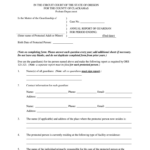 Oregon Guardianship Annual Report Fill Out Sign Online DocHub