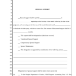 Oregon Spousal Support Doc Template PdfFiller