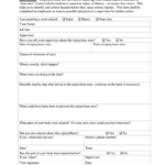 OSHA Employee s Report Of Injury Form Fill And Sign Printable