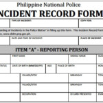 PNP Advises Public To Secure Copy Of IRF In Reporting Crime Incident