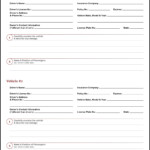 Printable Car Accident Form Printable Forms Free Online