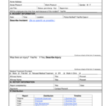 Printable Incident Report Form Fill Online Printable Fillable